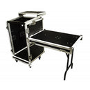 RACK CASE  - Rack case 19", 18U top, 10U front + table