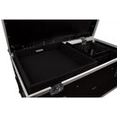 CABLE CASE  - Flight case with compartments for cables, with castors