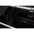 CABLE CASE  - Flight case with compartments for cables, with castors