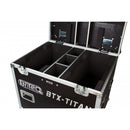 CASE FOR 2x BTX-TITAN  - Professional flight case for 2x BTX-TITAN with castors