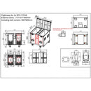 CASE FOR 2x BTX-TITAN  - Professional flight case for 2x BTX-TITAN with castors