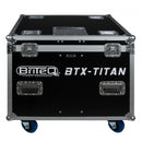 CASE FOR 2x BTX-TITAN  - Professional flight case for 2x BTX-TITAN with castors