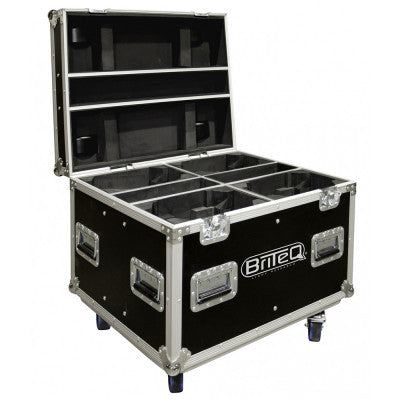 MOVING HEAD CASE  - Flight case for 4x BT-ORBIT or 4x BT-W19L10 ZOOM