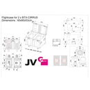 Moving Head Case 4   - Flight-case for 2 x BTX-CIRRUS