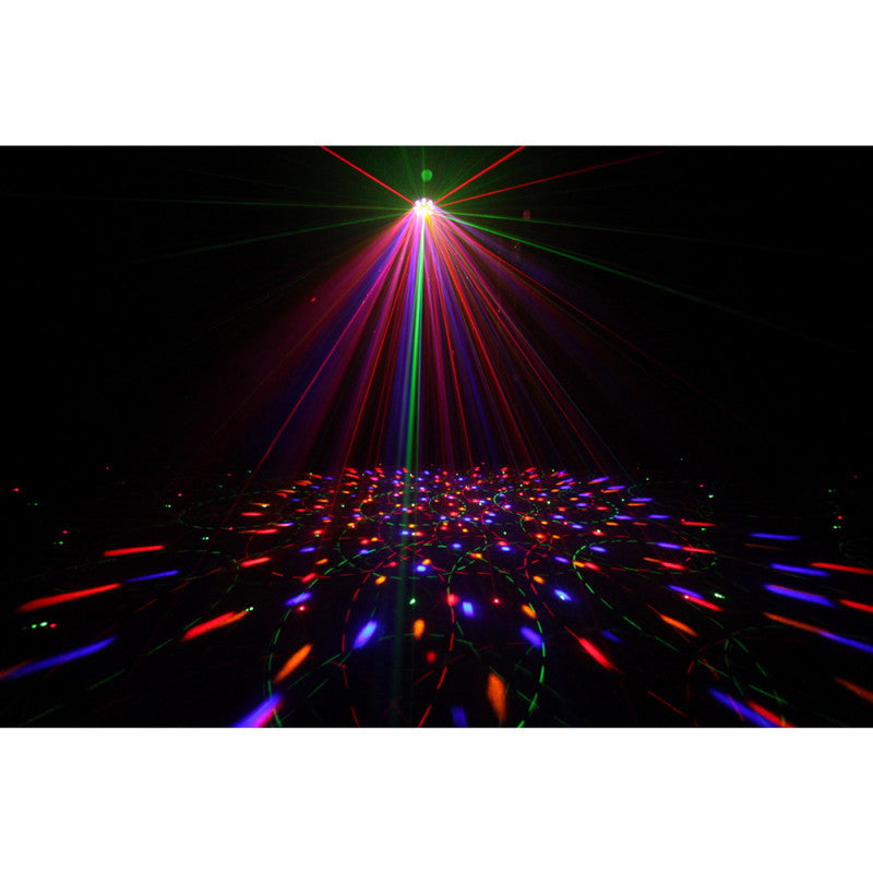 JB Systems - INVADER  - Multieffect: 23 W led effect + 200 m W red+green laser