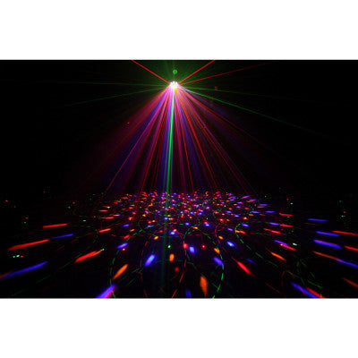 JB Systems - INVADER  - Multieffect: 23 W led effect + 200 m W red+green laser