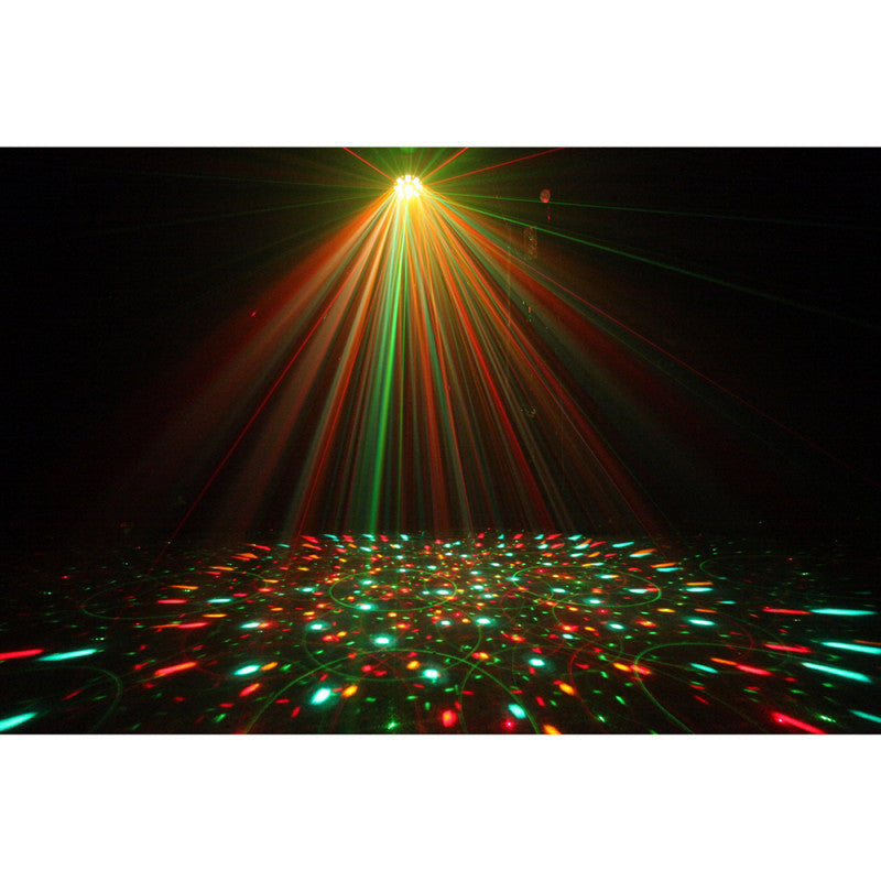 JB Systems - INVADER  - Multieffect: 23 W led effect + 200 m W red+green laser