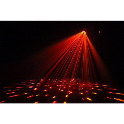 JB Systems - INVADER  - Multieffect: 23 W led effect + 200 m W red+green laser