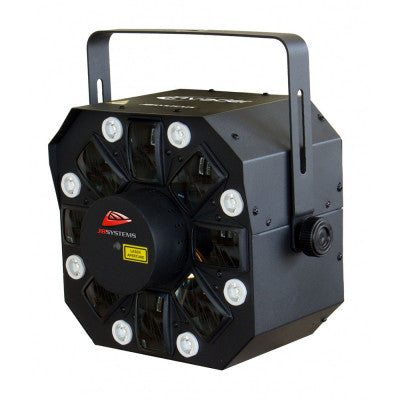 JB Systems - Multieffect: 23 W led effect + 200 m W red+green laser