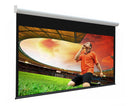 Schermo proiezione "Power-Max" con bordi motorizzato, con telo "White" bianco ottico classico 270x152cm 122" 16:9, con drop superiore 40cm