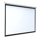 Schermo proiezione "Power-Max" con bordi motorizzato, con telo "White" bianco ottico classico 270x152cm 122" 16:9, con drop superiore 40cm