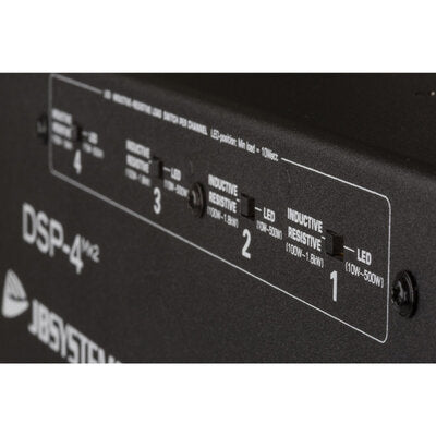JB Systems - Dimmer / switch 4 channels DMX, stand-alone