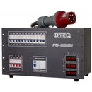 PD-63SH/FRA-BEL - Three-phase power distributor with different outputs, 63 A