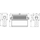 Briteq - BT-MAGICFLASH RGB  - Powerful LED DMX Strobe RGB (3 segment)