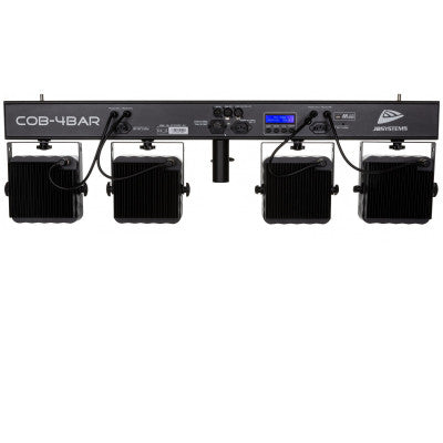 JB Systems - Powered 4bar: 4xCOB RGB 36 W + IR + case