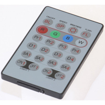 JB Systems - Powered 4bar: 4xCOB RGB 36 W + IR + case