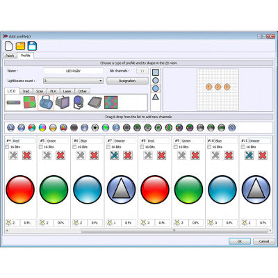 LD-512EASY+  - DMX Interface 512ch, XLR, Chromateq software