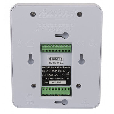 LD-512WALL+  - DMX Interface 512ch for fixed architectural purposes, Chromateq software