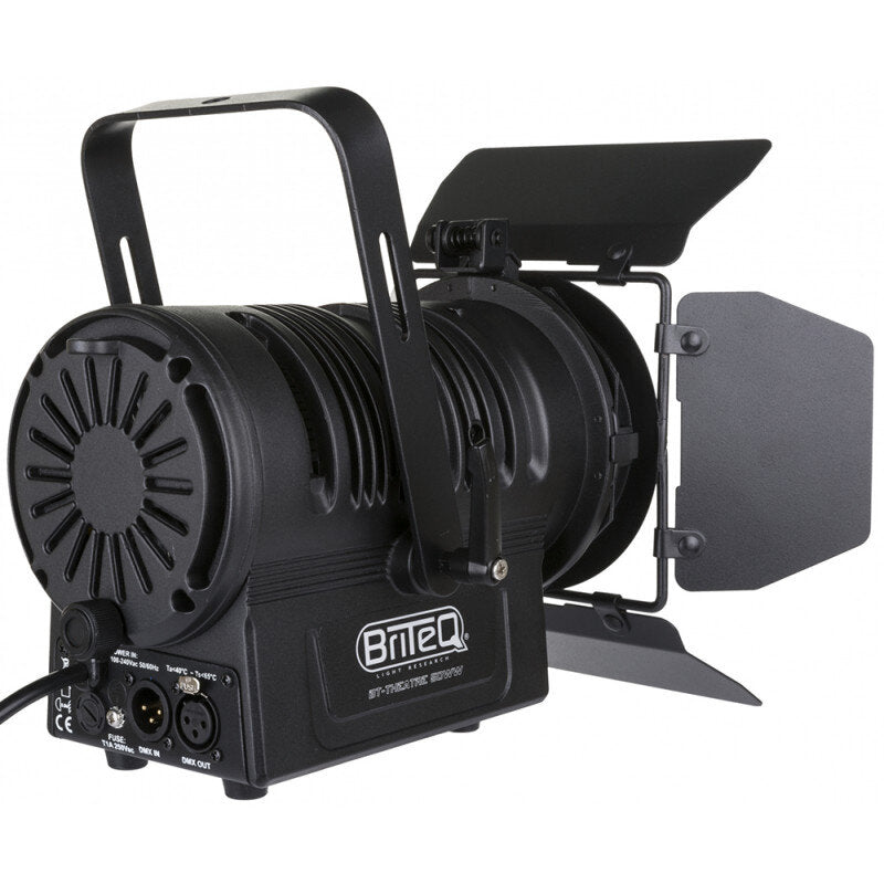 Briteq - BT-THEATRE 50 W W Black  - 50 W LED theater spotlight, black