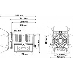 Briteq - BT-THEATRE 60FC  - LED Theater Spot RGB W 60W