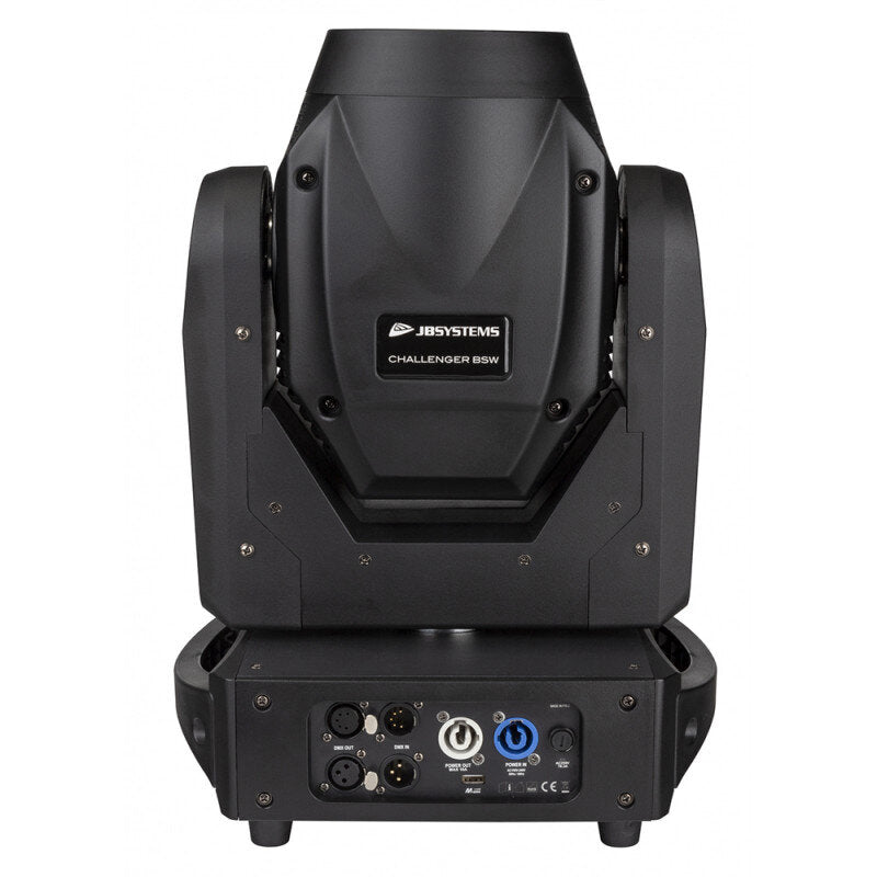 JB Systems - CHALLENGER BSW  - LED Moving Head 150 W Beam/Spot/Wash, motorized focus, zoom, 3 facet rotating prism