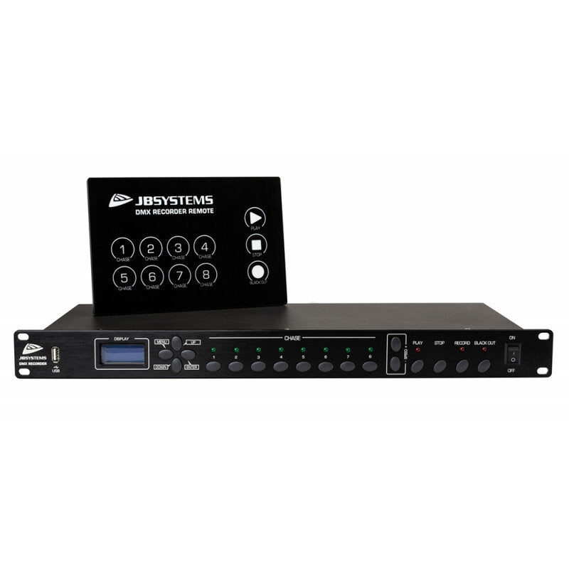 JB Systems - DMX RECORDER  - User-friendly DMX recorder for playback of light show