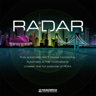 RADAR fusion medium - Lighting fixtures management software
