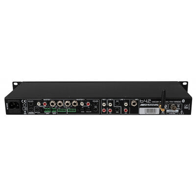 JB Systems - B4.2 MEDIAMIX  - Ultimate media player / mixer 19" with integrated Bluetooth receiver