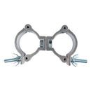 Contestage - SWIVEL CLAMP102  - Double mounting clamp for 50 mm tube, MWL 75 kg, silver