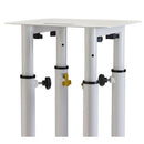 TotelW  - Telescopic totem 1 m till 1,8 m with Spandex and Covers - White