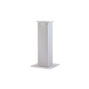TotelW  - Telescopic totem 1 m till 1,8 m with Spandex and Covers - White