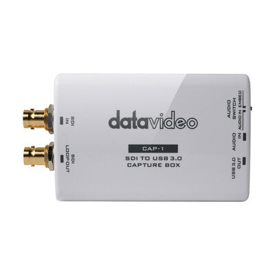 Datavideo - CAP-1 -  SDI to USB 3.0 capture box with embedded or external audio