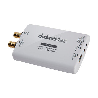 Datavideo - CAP-1 -  SDI to USB 3.0 capture box with embedded or external audio