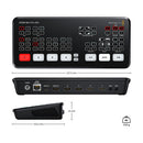 Blackmagic Design - Live switcher with 4 HDMI input, webcam out, audio mixer and 2 DVE incl. 5 H.264 USB recorder and streaming