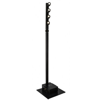 Briteq - BT-AKKUPOLE  - Battery wireless DMX LED pole with 4 x 5 W white projectors