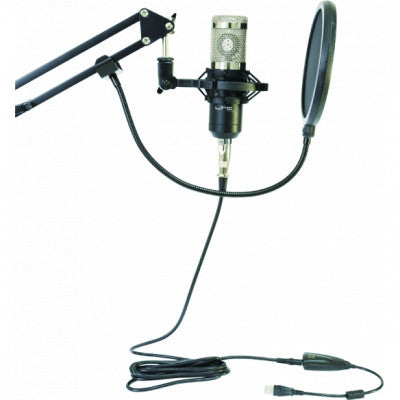 LTC Audio - STM200-PLUS - USB Condenser Microphone Set for Recording, Streaming and Podcasting