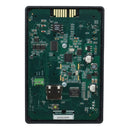 Visual Productions - Wall-mount panel with 6 backlit push-buttons that can be configured to send out a multitude of control messages via DMX, UDP, OSC, Art-Net or sACN