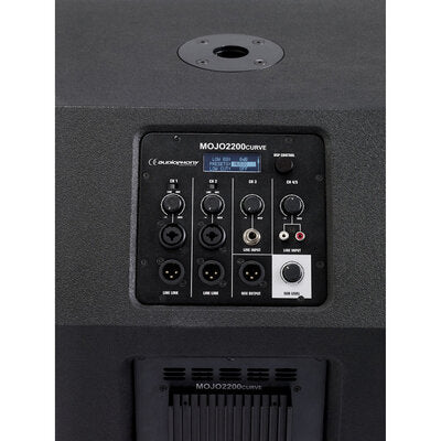 Audiophony - MOJO2200curve  - 1600 W high output curve array system with 12" subwoofer