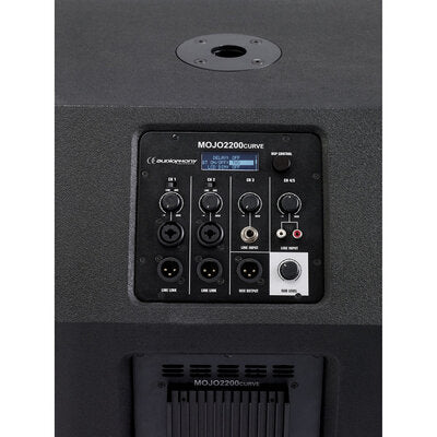 Audiophony - MOJO2200curve  - 1600 W high output curve array system with 12" subwoofer