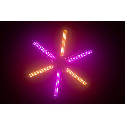 LED FAN RGB  - Fan with 486 RGB LED Auto-Music-DMX Control