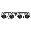 JB Systems - LIVESET 2  - Bar with 4 x 27 W RGB projectors + 4 x 1 W flash LED