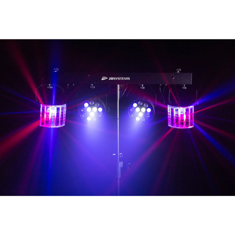 JB Systems - USB PARTYSET  - Full set with effects, projectors, stand & bags