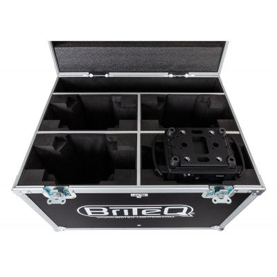 Moving Head Case 7  - Flight-case for 4 x BT-SHARK Moving head