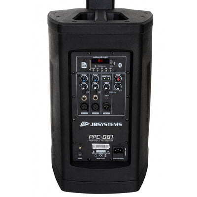 JB Systems - Column speaker 8" SUB + 4 x 2,5" + MP3/BT player