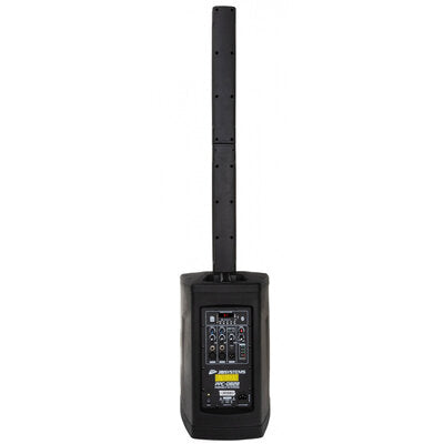 PPC-082B  - Column loudpeaker 8" SUB + 4 x 2,5" + MP3 / BT player + built-in battery