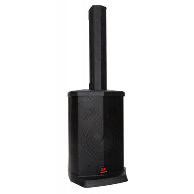 PPC-082B  - Column loudpeaker 8" SUB + 4 x 2,5" + MP3 / BT player + built-in battery