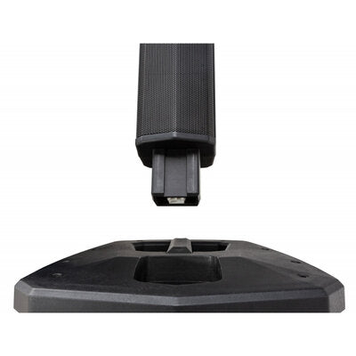 JB Systems - PPC-082B  - Column loudpeaker 8" SUB + 4 x 2,5" + MP3 / BT player + built-in battery
