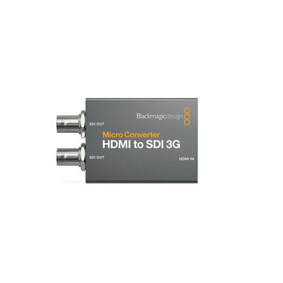 Blackmagic Design - Micro Converter HDMI to SDI 3G PSU - HDMI to SDI converter up to 1080p 60