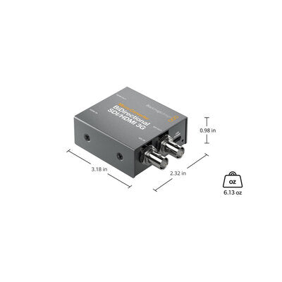 Blackmagic Design - Micro Converter SDI to HDMI 3G PSU - SDI to HDMI converter up to 1080p 60, with PSU