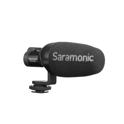 Saramonic - Vmic Mini - Condenser video microphone for DSLR, mirrorless & smartphone